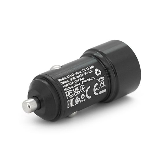 АЗУ BOROFONE BZ19A 1хUSB, 2.4A, QC3.0, Black, Box | Зображення 3