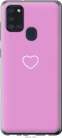 Чохол для Samsung Galaxy A21s A217F з пластику FCh_049661