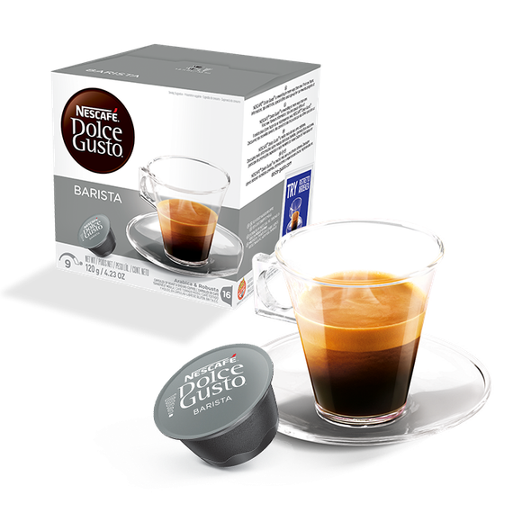 Кава в капсулах NESCAFE Dolce Gusto Ristretto Barista 16 шт Нескафе Дольче Густо Ристрето | Зображення 1