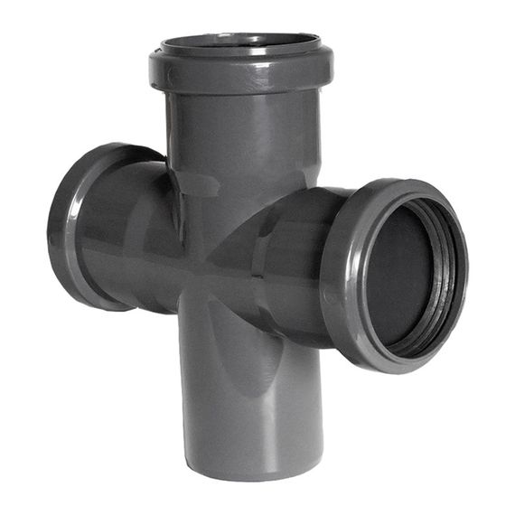 Хрестовина каналізаційна Reiger PPR 50 90° 19996