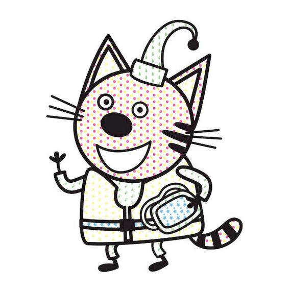 Водяна розмальовка Три Коти. Море 1370011 Кольоровий Буль | Зображення 2