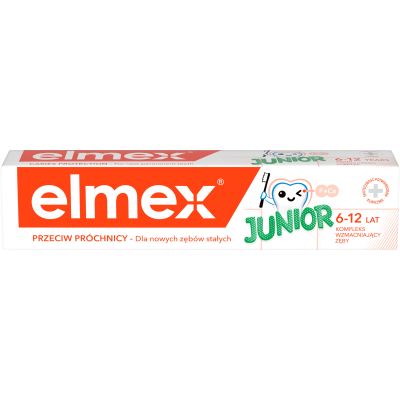 Детская зубная паста Elmex Junior від 6 до 12 років 75 мл (4007965560606) | Зображення 2