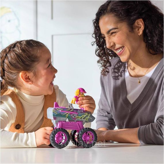 Paw Patrol Rescue Wheels Рятувальний квадрокоптер з пілотом Скай серії Мега колеса Щенячий патруль Оригінал | Зображення 7