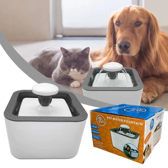 Поїлка для тварин Pet Water FOUNTAIN Автоматична напувалка - фонтан | Зображення 6