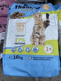 Сухий корм для дорослих котів Thank'Q Standard, 10 кг