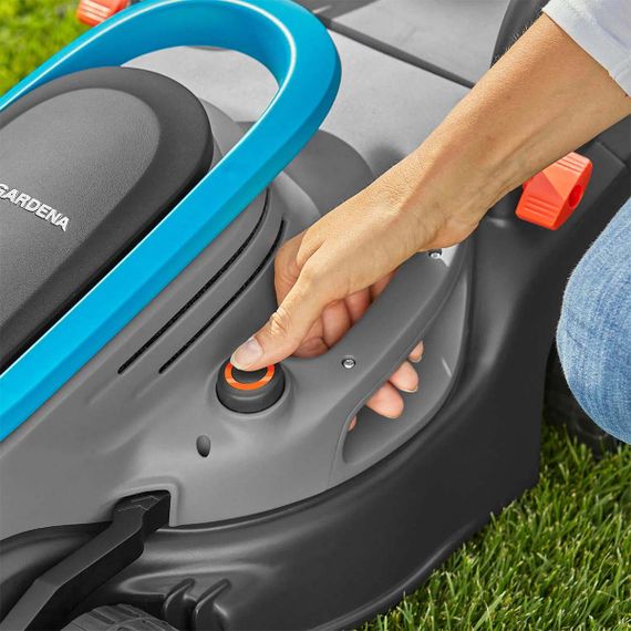 Газонокосарка електрична Gardena PowerMax 32/1200 G2 14633-20 (32 см, 30 л, 1200 Вт, 9.7 кг) | Зображення 2