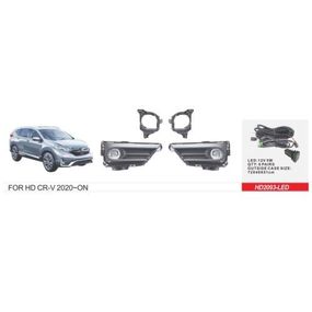 Фари дод. модель Honda CR-V/2019-/HD-2093L/U.S TYPE/LED-12V5W/ел.проводка