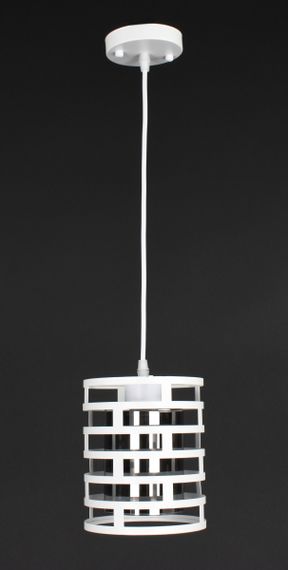 Люстра підвісна LOFT на 1 лампочку 27771 Білий 25-100х15х15 см.