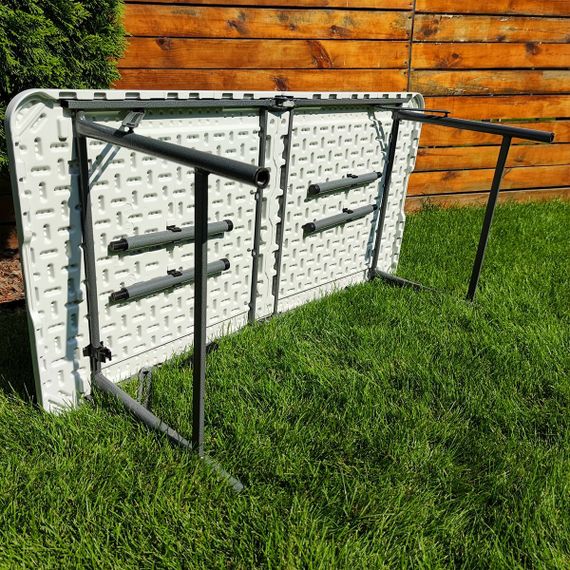 Складний стіл (2 рівня регулювання висоти) 122*61*74см SW-00001606 | Зображення 3