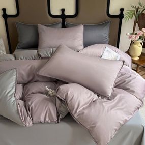 Постільна білизна двоспальне із сатину Colorful Home Print 5 21825 180х220 см