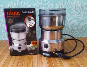 Кофемолка электрическая  Nima - 8300 | Измельчитель кофейных зерен | Кавомолка електрична