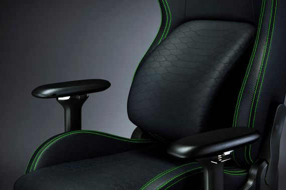 Кресло геймерское RAZER Iskur green (RZ38-02770100-R3G1) | Зображення 2