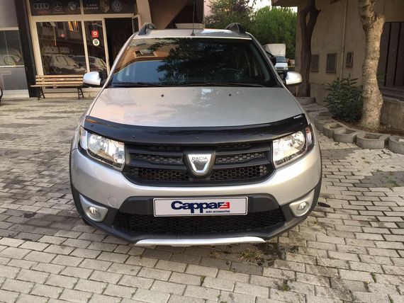 Дефлектор капоту (EuroCap) для Dacia Logan III 2013-2024 рр | Зображення 8