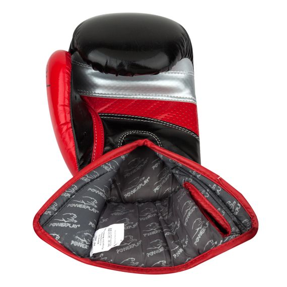 Боксерські рукавиці PowerPlay 3007 Scorpio Чорні карбон 10 унцій | Зображення 3