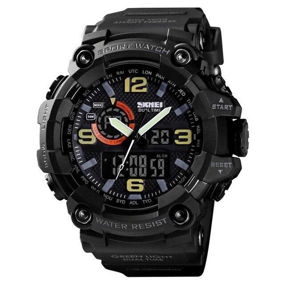Годинник S2kmei 1520BK All Black.