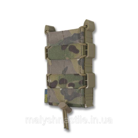 Жорсткий посилений тактичний підсумок Kiborg GU Single Mag Pouch Multicam | Зображення 5