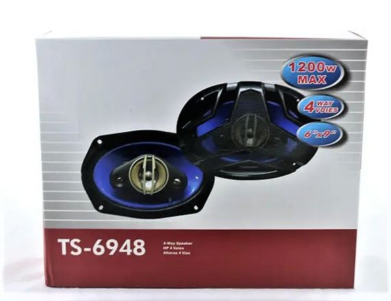 Автоакустика Потужна 4-смугова система XPRO TS-6948 (41324-4576_795) | Зображення 5
