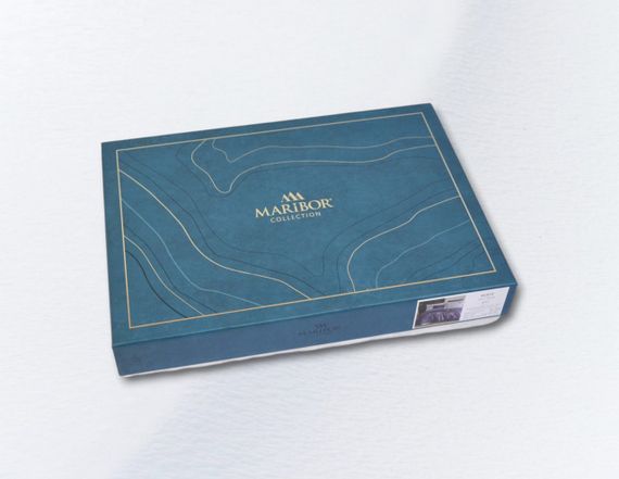 Комплект постільної білизни Maribor Exclusive Satin  200х220 см  Root Sampanya | Зображення 5