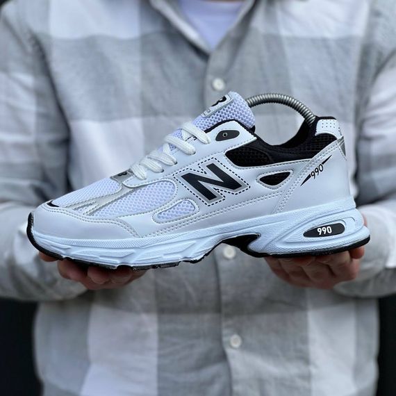 Кросівки весна/літо New Balance колір білий, чорний | Зображення 1