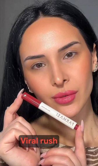 Помада для губ Farmasi rich oil stick з живильною олією Viral Rush 2 г | Зображення 1