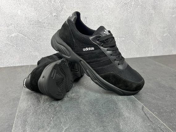 Кросівки Adidas весна/літо колір чорний | Зображення 1