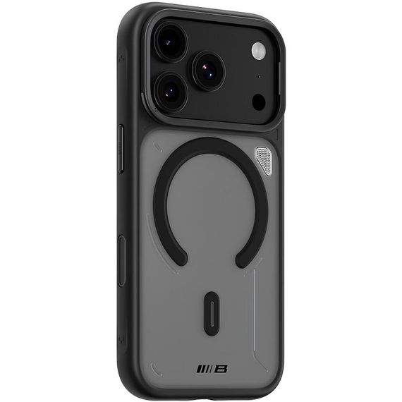 TPU+PC чохол Blueo Frosted Heat Dissip. with MagSafe для Apple iPhone 17 Pro / 18 Pro (6.3") Чорний / Black