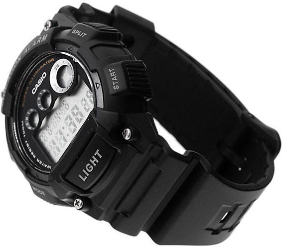 Спортивні чоловічі наручні годинники Casio оригінал Японія Collection W-735H-1BVEF з полімерним ремінцем | Зображення 5