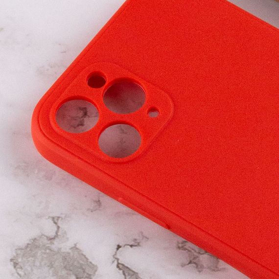 Силиконовый чехол Candy Full Camera для Apple iPhone 11 Pro (5.8") Красный / Red | Зображення 2