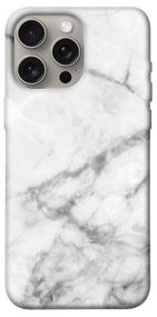 Чохол з картинкою Білий мармур 3 для Apple iPhone 15 Pro Max (6.7")
