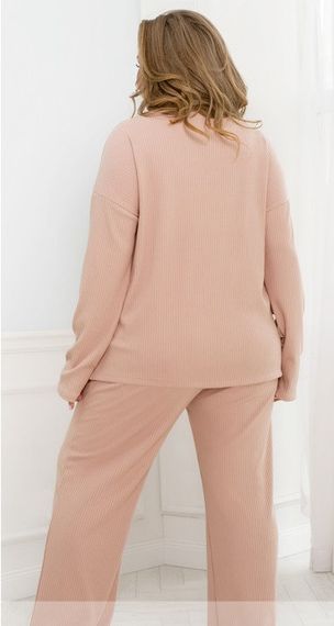Костюм  женский  Sofia Костюм SF-8651-1-Пудра 50-52 | Зображення 3