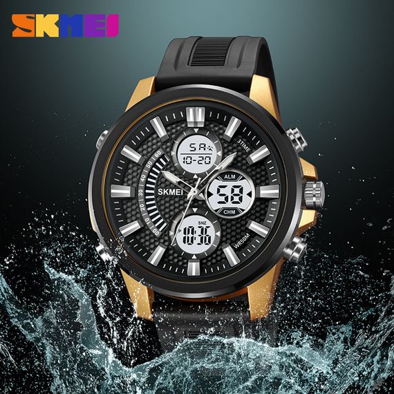 Skmei 2235BKGDWT Black-Gold-White SALE | Зображення 3