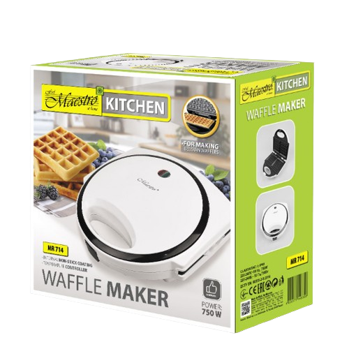 Вафельниця 780W MR-714 Maestro | Зображення 1
