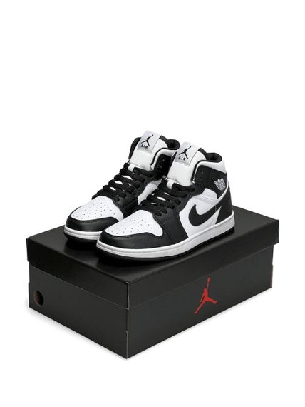 Жіночі кросівки N-ik-e Air Jordan 1 Retro HD Black White , В'єтнам , весна / літо / осінь 36 23 см | Зображення 4
