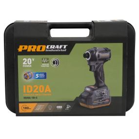 Акумуляторний гвинтоверт Procraft Industrial ID20A (з 1 акб і зп)