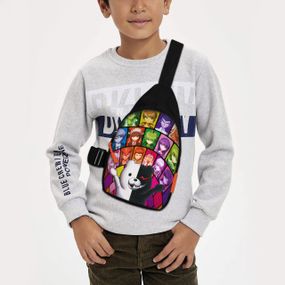 Сумка через плечо детская Аниме Danganronpa 29х17 см сумка слинг для мальчика (02292)