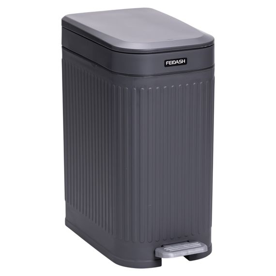 Відро для сміття з педаллю 5л відро для сміття з кришкою і педаллю Сірий HP-45-12G | Зображення 2