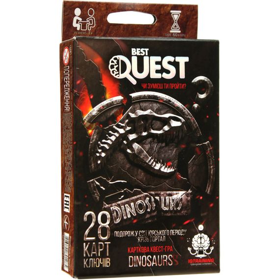 Карткова квест-гра "BEST QUEST" (укр.) BQ-01-01-04U  BQ-01-04U