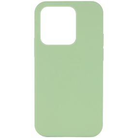 Чохол Silicone Case Full Protective (AA) NO LOGO для Apple iPhone 15 Pro Max (6.7") М'ятний/Mint