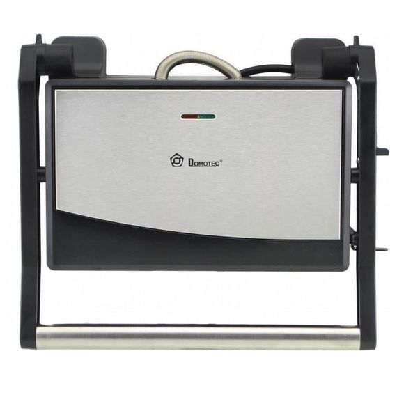 Гриль электрический Domotec MS-7708 контактный прижимной с антипригарным гранитным покрытием 1000 W | Зображення 2