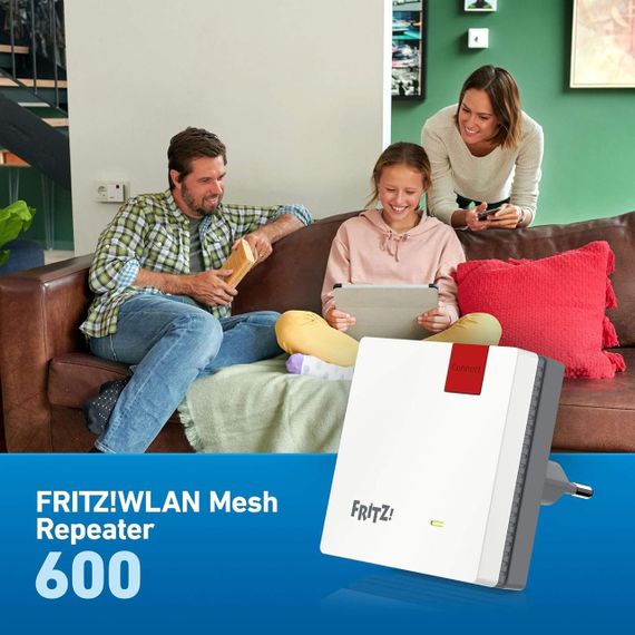 Wi-Fi репітер, розширювач покриття до 600 Мбіт/с, 2,4 ГГц, Mesh, WPA3, ретранслятор, Підсилювач бездротового сигналу | Зображення 4