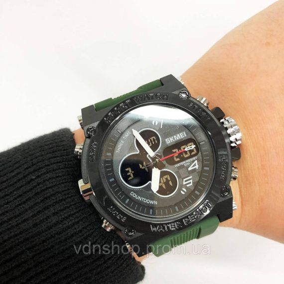 Мужские тактические военные часы, Армейские часы противоударное для рыбалки и походов LW-40 | Зображення 5