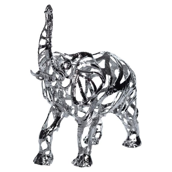 Декоративная фигурка Elephant 25х10х25 см металлическая HP-7-10 | Зображення 2