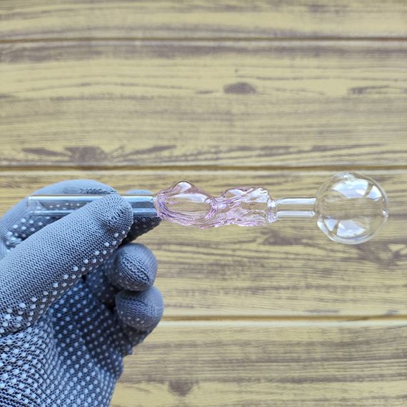 Стеклянная трубка Lady Oil Rose | Зображення 1