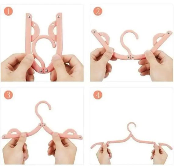 Портативные складные плечики для одежды вешалка RLXTRIP | Зображення 3