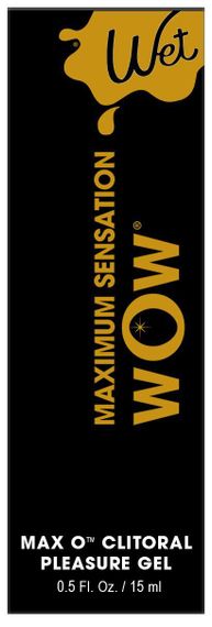 Збуджувальний гель для клітора Wet Wow Max O Clitoral Arousal Gel, легке поколювання (15 мл) Sex Aura | Зображення 1
