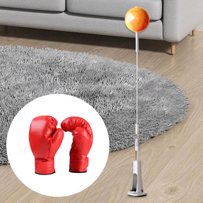Боксерська груша на стійці для дому та зали, підлогова груша для боксу, стійка для боксу