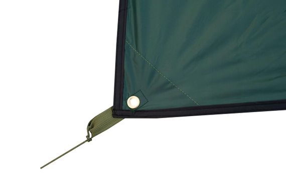 Тент туристичний Tramp Tent 3х5 зелений, тент трамп для кемпінгу, риболовлі, походу, навіс | Зображення 4