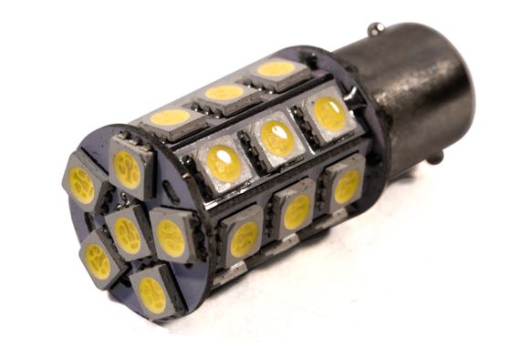 Светодиодная лампа AllLight T25/5 27 диодов 5050 1157 BAY15d 12V