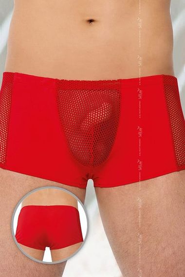 Чоловічі труси-шорти Softline Thongs 4515 Червоні M | Зображення 1