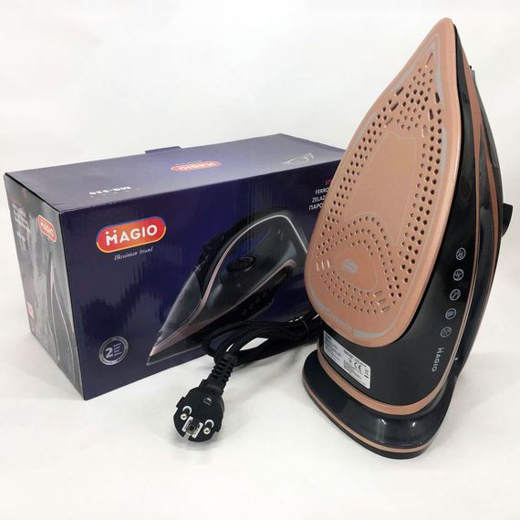 Відпарювач праска для прасування одягу MAGIO MG-530 Парова праска відпарювач паровий для одягу NK-93 | Зображення 1